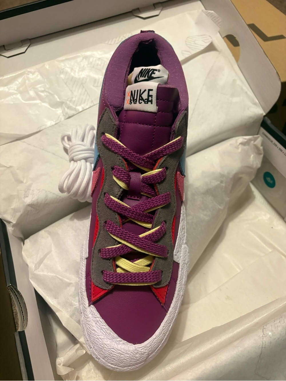 Nike Purple Multicolor Casual Sneak